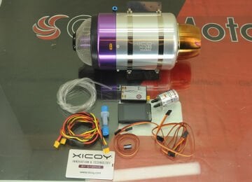 TURBOJET MOTOR XiCOY 240N