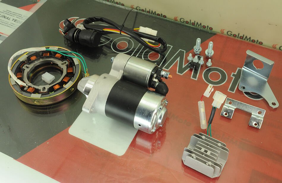 MARŞ & ŞARJ KİTİ KOMPLE 170F 178F 186F