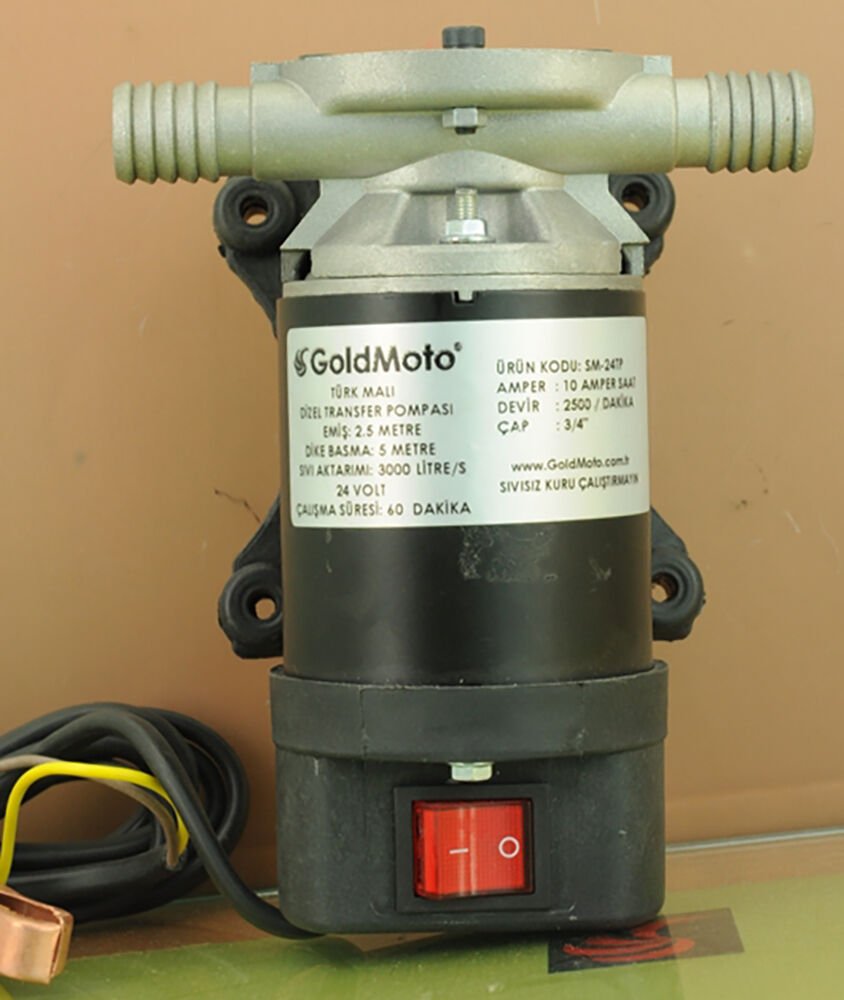GoldMoto Mazot Transfer Pompası 24V 3/4'' SM-24TP