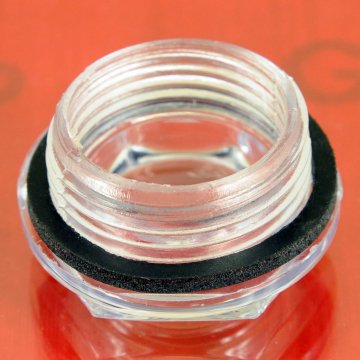 Yağ Seviye Gösterge Camı ve Contası Plastik 1'' SM-00271