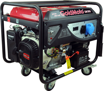 GM10BJ Benzinli Jeneratör 10kVA Monofaze Marşlı