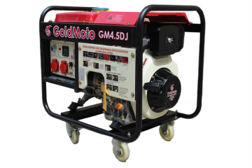 GoldMoto GM4.5DJ Dizel Jeneratör 4.5kVA Monofaze Marşlı