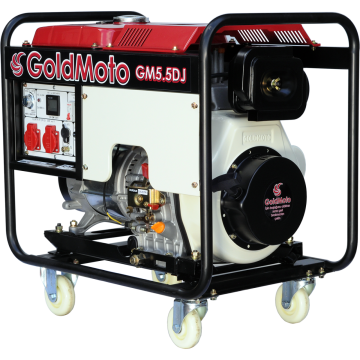 GoldMoto GM5.5DJ Dizel Jeneratör 6,25 Kva Monofaze Marşlı