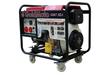 GoldMoto GM7.5DJ Dizel Jeneratör 6.9kVA Monofaze Marşlı