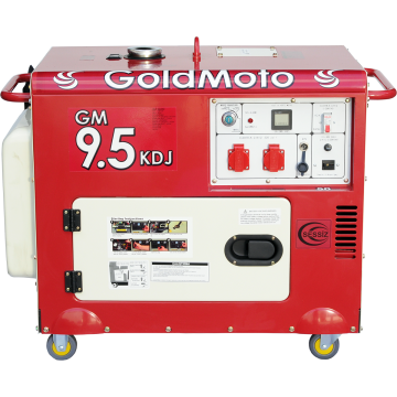 GoldMoto GM9.5KDJ Dizel Jeneratör 8.7Kva Monofaze Marşlı Kabinli