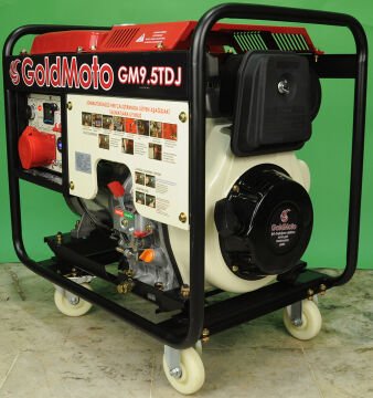 GoldMoto GM9.5TDJ Dizel Jeneratör 8.7Kva Trifaze Marşlı