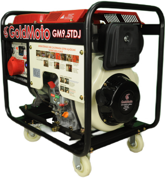 GoldMoto GM9.5TDJ Dizel Jeneratör 8.7Kva Trifaze Marşlı
