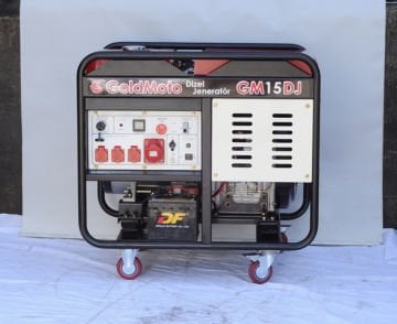 GoldMoto GM15DJ Dizel Jeneratör 17kVA Monofaze Marşlı