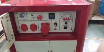GoldMoto GM17KTDJ Dizel Jeneratör 16Kva Trifaze Marşlı Kabinli