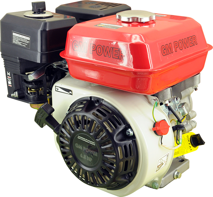 GMPOWER GM200KS Benzinli Motor 6.5 Hp İpli Krank Mili Kamalı