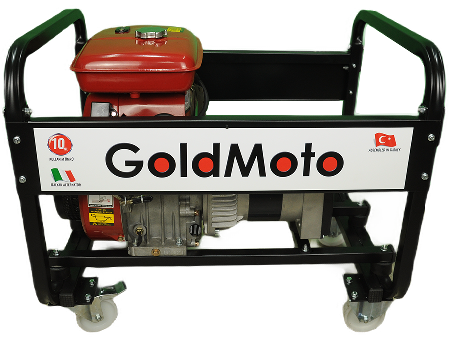 GoldMoto GM5.5BJWS Benzinli Jeneratör 5.9Kva Monofaze