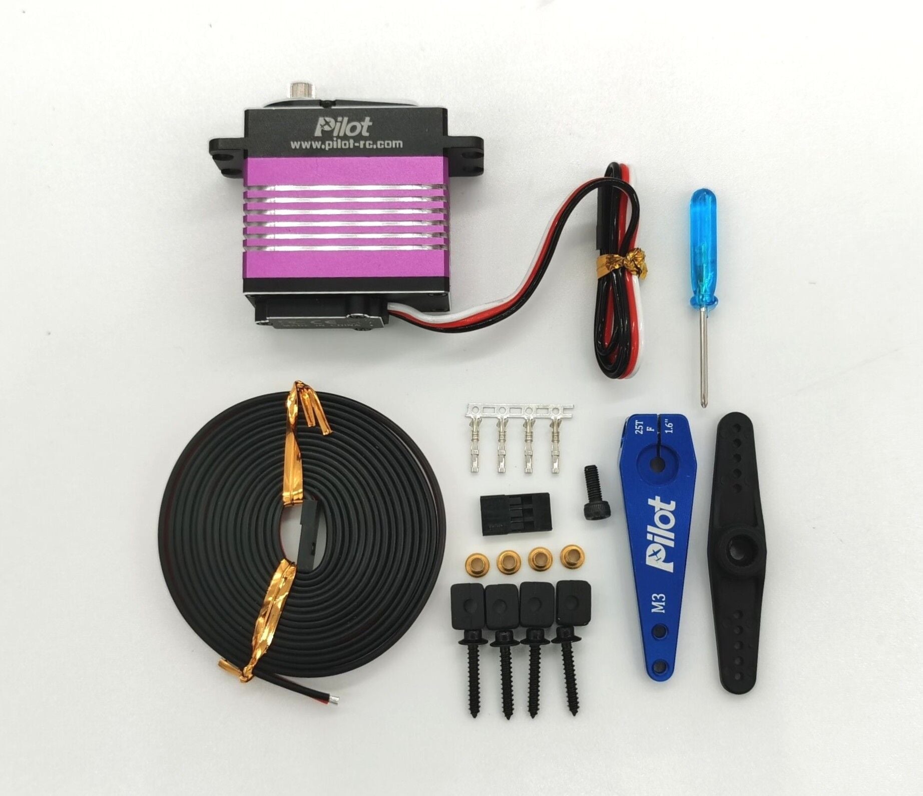SERVO MOTOR 48kg - 93gr - ALÜMİNYUM KOLLU