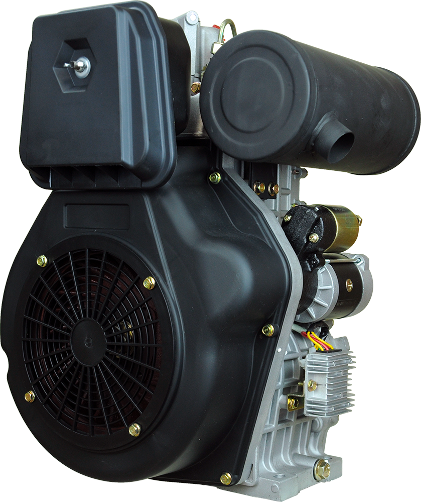 GoldMoto GM1100F-A Dizel Motor 14Hp Marşlı Krank Mili Kamalı