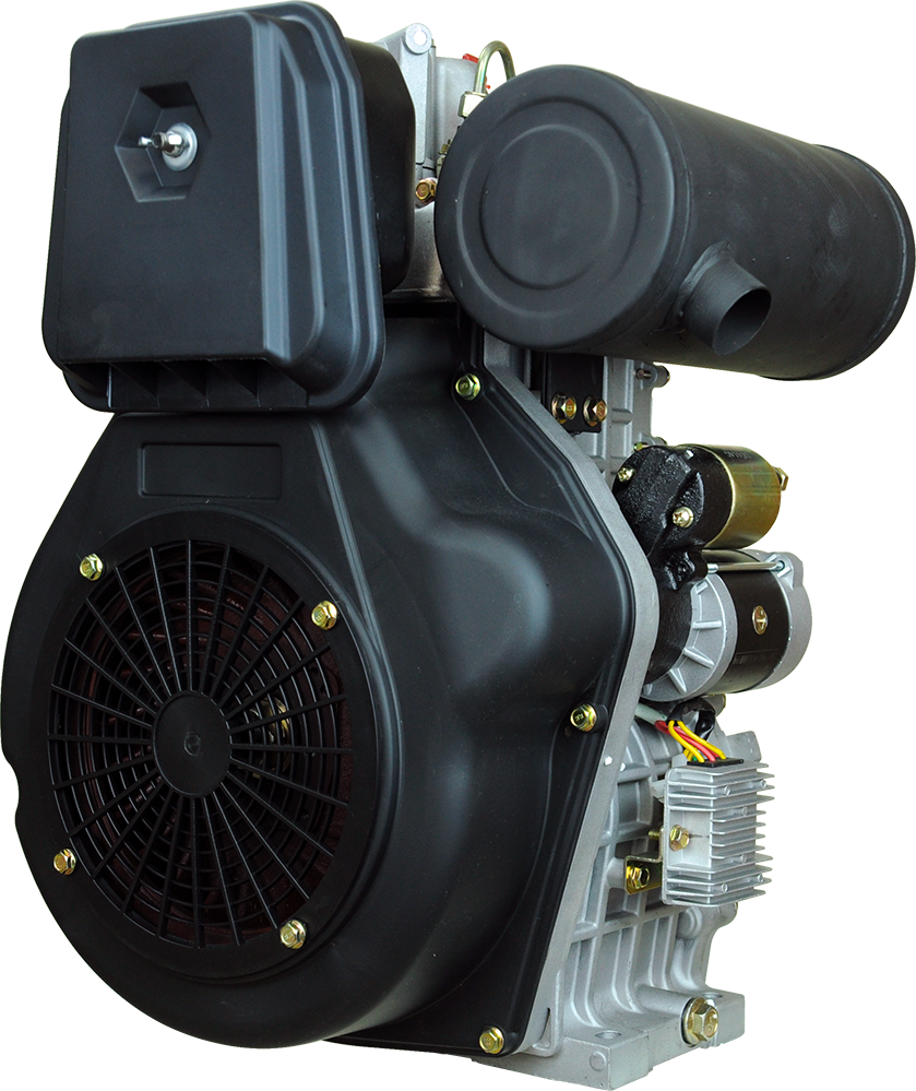GoldMoto GM1100F-A Dizel Motor 14Hp Marşlı Krank Mili Kamalı