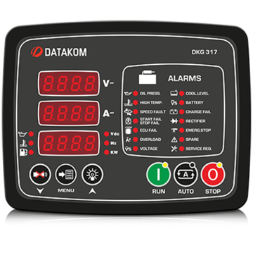 Datakom DKG317MPU Manuel ve Uzak Çalıştır Cihazı