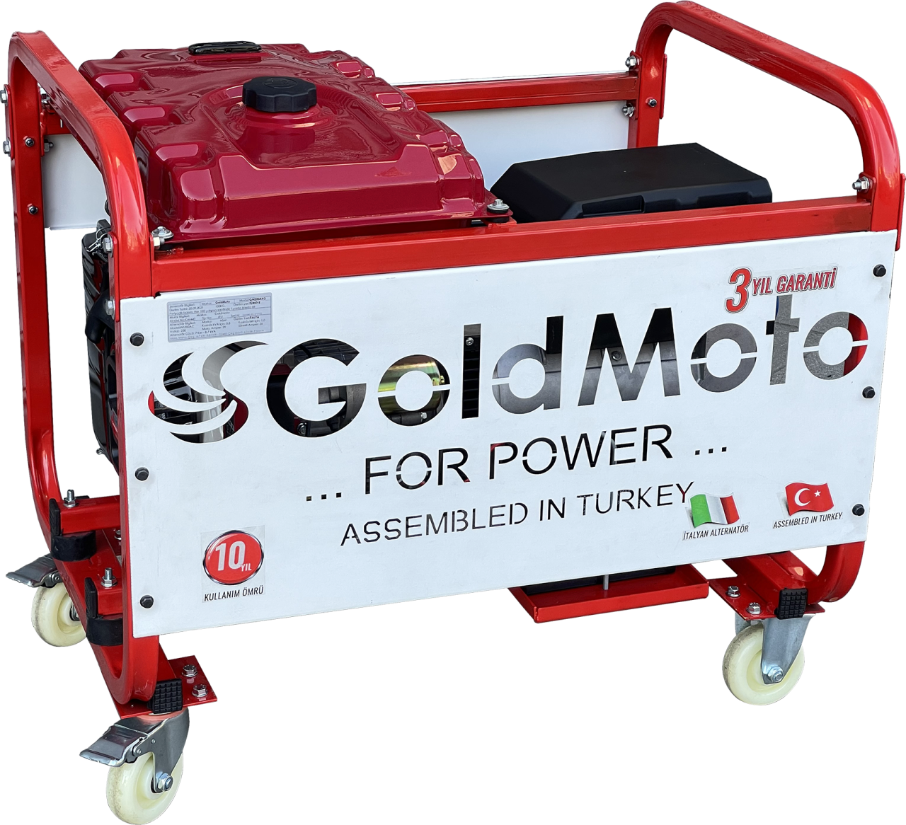 GoldMoto GM200AKG Benzinli Kaynak Jeneratörü