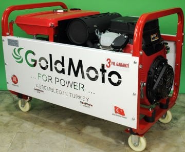 GoldMoto GM17BJG Benzinli Jeneratör 16.7kVA Monofaze Marşlı DJI T30 T40 T50 hızlı şarj için