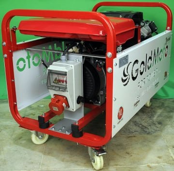 GoldMoto GM17BJG Benzinli Jeneratör 16.7kVA Monofaze Marşlı DJI T30 T40 T50 hızlı şarj için