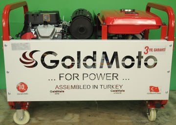 GoldMoto GM17BJG Benzinli Jeneratör 16.7kVA Monofaze Marşlı DJI T30 T40 T50 hızlı şarj için