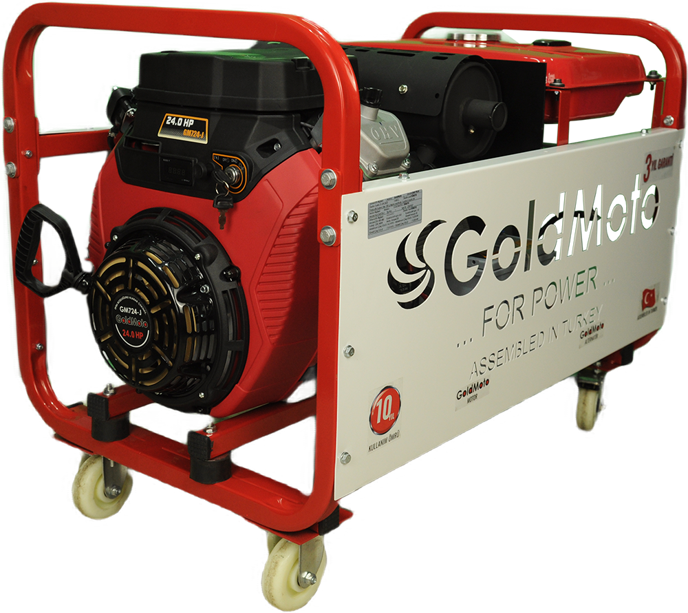 GoldMoto GM17BJG Benzinli Jeneratör 16.7kVA Monofaze Marşlı DJI T30 T40 T50 hızlı şarj için
