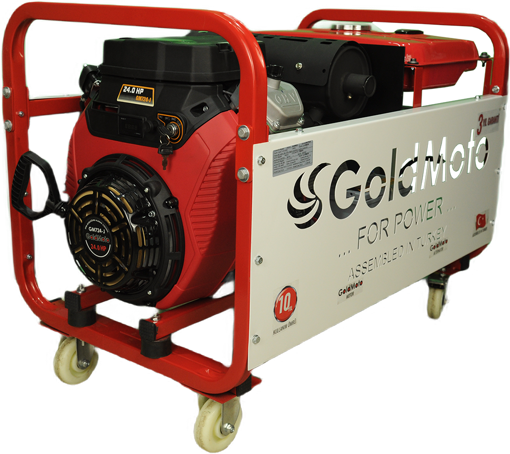 GoldMoto GM17BJG Benzinli Jeneratör 16.7kVA Monofaze Marşlı DJI T30 T40 T50 hızlı şarj için