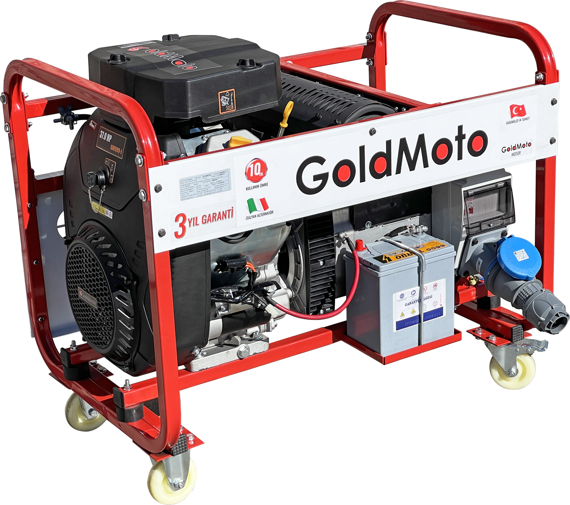 GoldMoto GM22BJG Benzinli Jeneratör Monofaze 22kVA