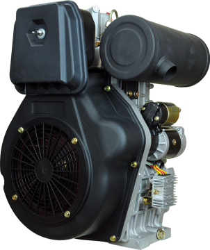 GoldMoto GM1100F-G1A Dizel Motor 15Hp Marşlı Krank Mili Konik