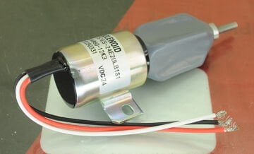 Stop Selonoid Bobini 12V 3 Kablolu Alttan Flanşlı ST4860-12C