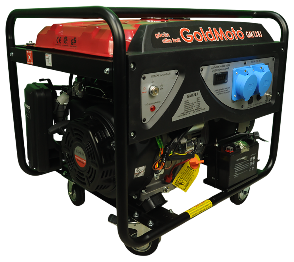 Goldmoto GM12BJ Benzinli Jeneratör Monofaze 12kVA