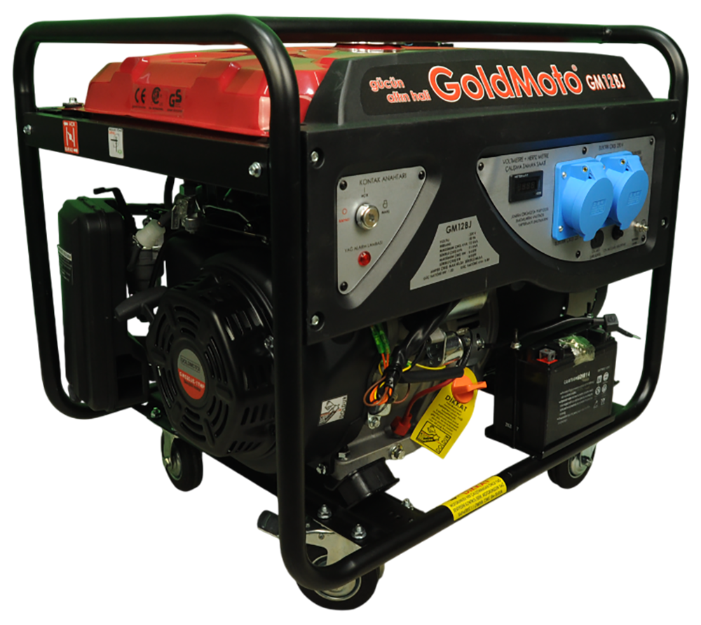 Goldmoto GM12BJ Benzinli Jeneratör Monofaze 12kVA