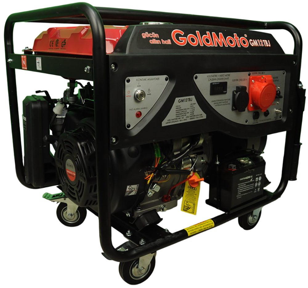 Goldmoto GM12TBJ Benzinli Jeneratör Trifaze 12kVA
