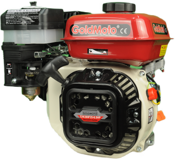 Benzinli Motor 6.5 Hp Krank Mili Frezeli 25mm GM200F25