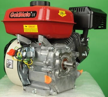 Benzinli Motor 6.5 Hp Krank Mili Frezeli 25mm GM200F25
