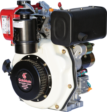 GoldMoto GM170F-C Dizel Motor 5 Hp İpli Krank Mili Kamalı