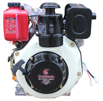 GoldMoto GM178FE-C Dizel Motor 7 Hp Marşlı Krank Mili Kamalı