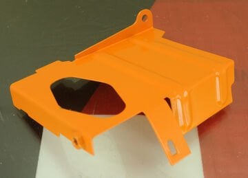 Antor 6LD400 Yan Sac Std Hava Yöneltme Egzoz (Turuncu) A20155061012-1