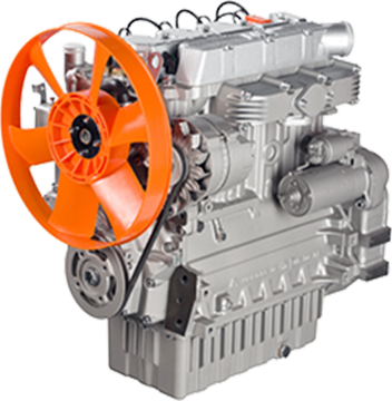 Lombardini LDW2204 Dizel Motor Marşlı 45HP L10346B800G0