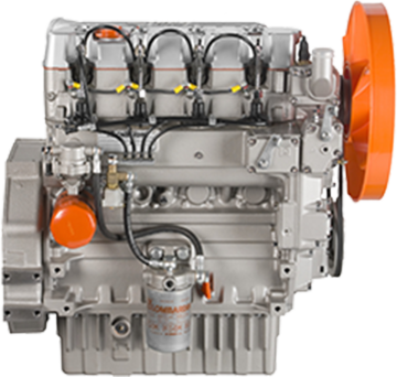 Lombardini LDW2204 Dizel Motor Marşlı 45HP L10346B800G0