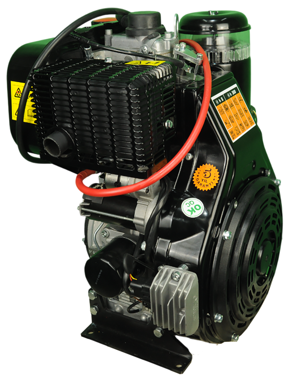 Dizel Motor Marşlı ( İnşaat Tip) 3ld510 12hp - CE 10136010303-3LD510