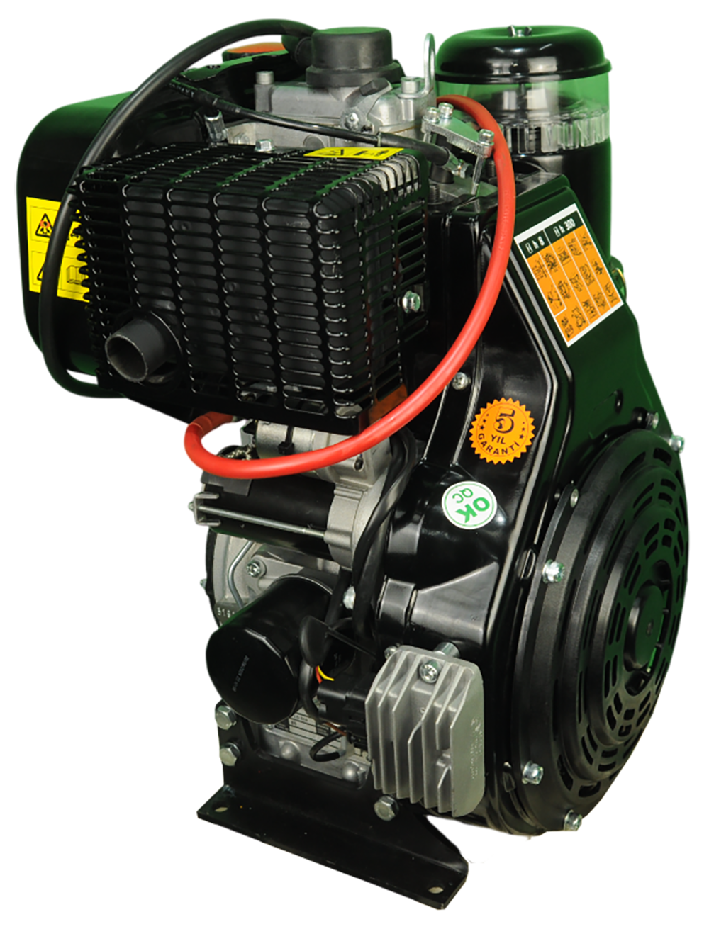 Dizel Motor Marşlı ( İnşaat Tip) 3ld510 12hp - CE 10136010303-3LD510