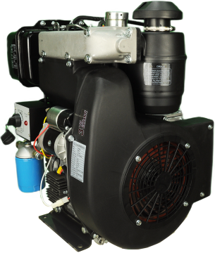 GoldMoto GM292F-J1 Dizel Motor 22.4 Hp Marşlı Krank Mili Kamalı