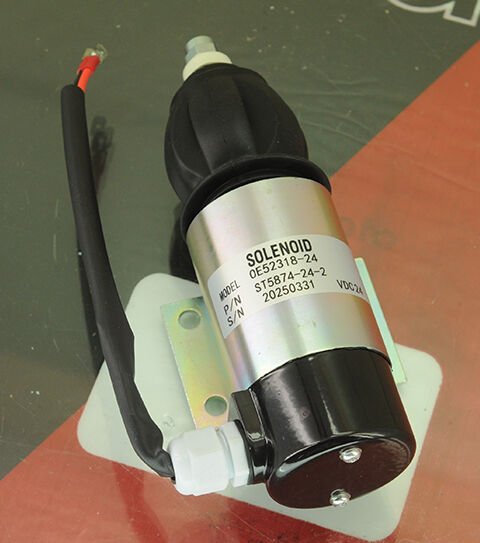 STOP SELONOİD BOBİNİ 24V 2 KABLOLU ALTTAN FLANŞLI ST5874-24-2