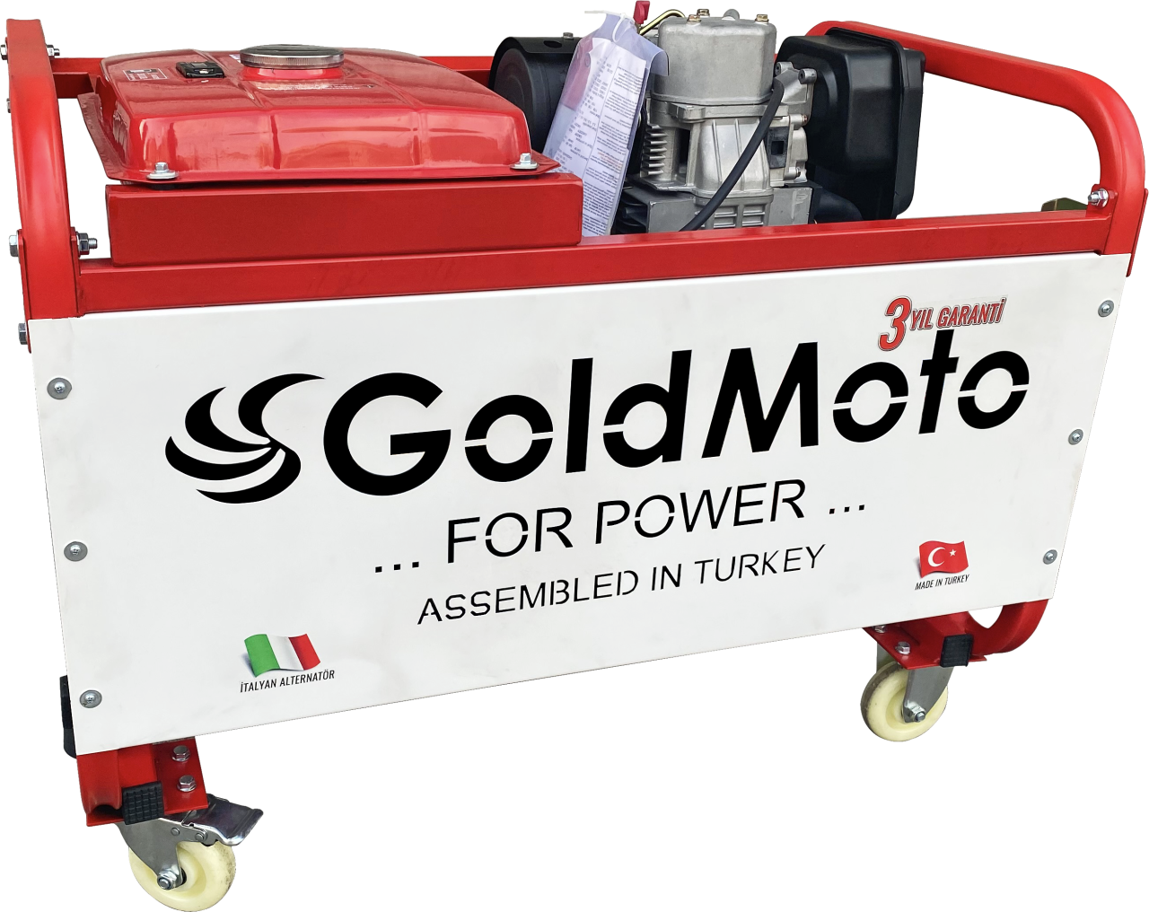 GoldMoto GM12TDJY Dizel Jeneratör Marşlı
